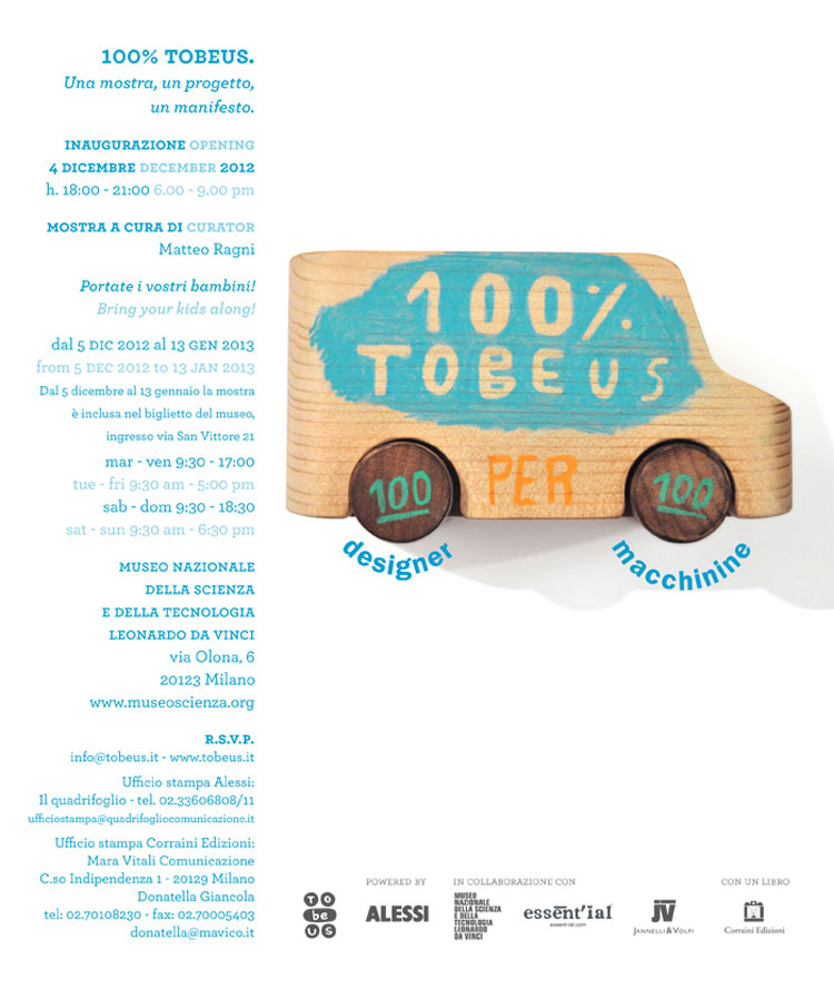 100% TobeUs  – Invito mostra MUST